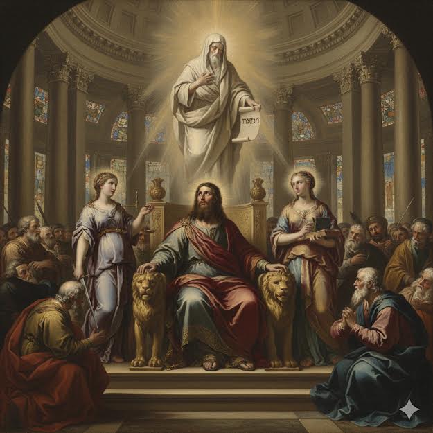 Illustration for Sirach Chapter 47: Praise of Nathan, David, and Solomon