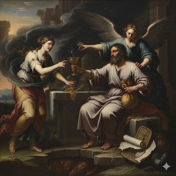 Illustration for Sirach Chapter 7: Avoiding Sin and Honoring Relationships
